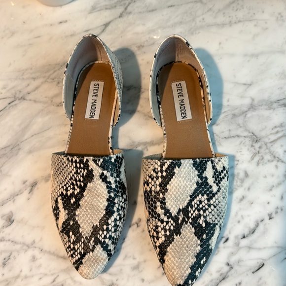 Steve Madden Snake skin Size 7.5 - Picture 1 of 5